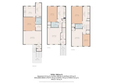 Marine Park- Solid brick 3-family home with community driveway - photo 3