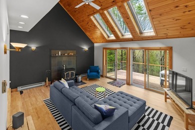 Bovina forest haven. Although this modern Danish-style house was - photo 17