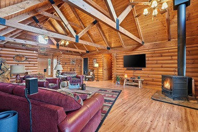 Welcome to an unforgettable log home retreat in the Lakeside