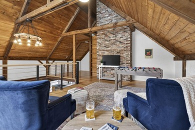 Unique post-and-beam masterpiece, blending rustic character with - photo 7