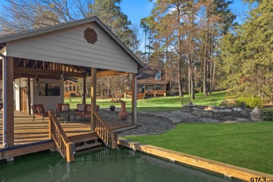 Located in the prestigious Eagle Point lake community on Lake - Lake Home For Sale in Mount Vernon, Texas