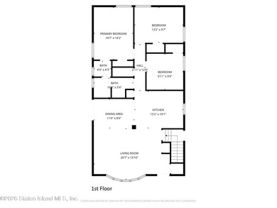 2 Family 6 Over 6 Detached Home is Set up like a 3 Bedroom Ranch - photo 3