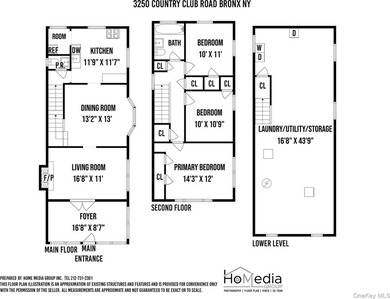 Detached single-family 3-bedroom, 1.5-bath Colonial in the - photo 2