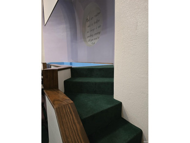 Beautiful building for worship. Sanctuary has lots of seating