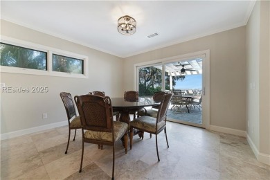 Stunning deep-water residence in Sea Pines features a private