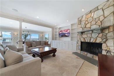 Stunning deep-water residence in Sea Pines features a private