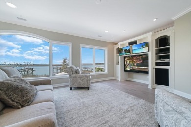 Stunning deep-water residence in Sea Pines features a private