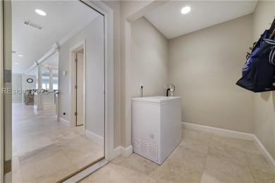 Stunning deep-water residence in Sea Pines features a private