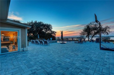 Stunning deep-water residence in Sea Pines features a private