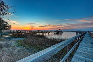 Stunning deep-water residence in Sea Pines features a private