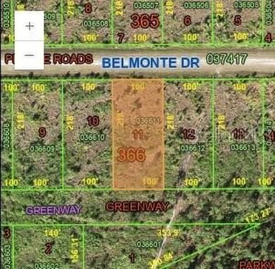 Lake Weohyakapka Lot For Sale in Indian Lake Estates Florida