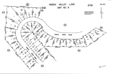 Hidden Valley Lake Lot For Sale in Hidden Valley Lake California
