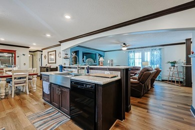 Welcome to this charming modular home (approx. 64' x 26')