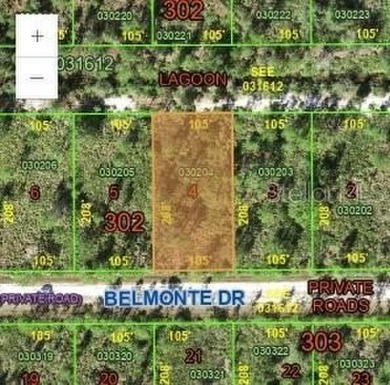 Lake Weohyakapka Lot For Sale in Indian Lake Estates Florida