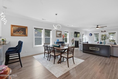 A sparkling sunrise over the pond, coastal breezes through the