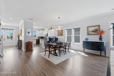 A sparkling sunrise over the pond, coastal breezes through the