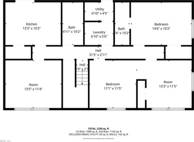 Spacious and versatile, this 6-bedroom, 4-bath split-level home - photo 47