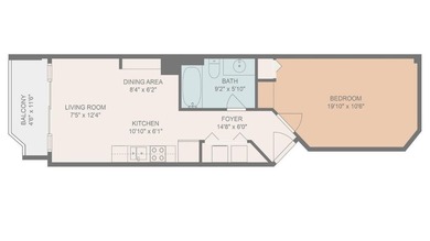 This beautiful and well maintained 1-bedroom 1-bath second floor - photo 31