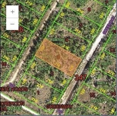 Lake Weohyakapka Lot For Sale in Indian Lake Estates Florida
