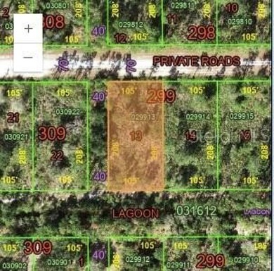 Lake Weohyakapka Lot For Sale in Indian Lake Estates Florida