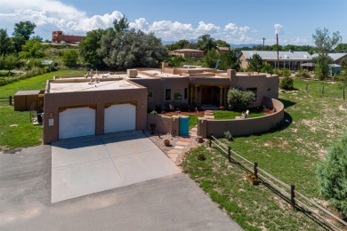 (private lake, pond, creek) Home Sale Pending in Nambe New Mexico