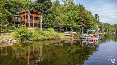 (private lake, pond, creek) Home Sale Pending in Loon Lake New York