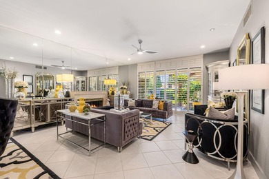 This stunning Hollywood Regency-inspired home inside the gates - photo 12