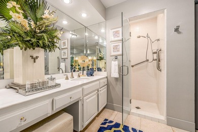 This stunning Hollywood Regency-inspired home inside the gates - photo 44