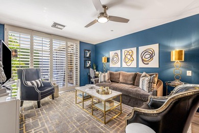 This stunning Hollywood Regency-inspired home inside the gates - photo 46