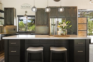 Modern mountain living meets golf course serenity in this - photo 15
