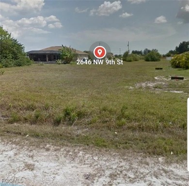 Cape Coral Area Lot For Sale in Cape Coral Florida