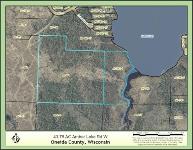 43AC on Amber Lake - Lake Acreage Sale Pending in Minocqua, Wisconsin
