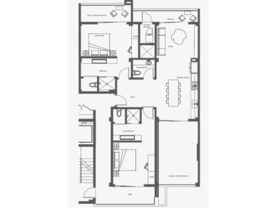 This 2bed 2.5bath Condo with its modern design and blend of - photo 2