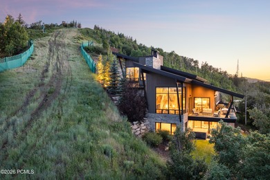Perched on the slopes of Deer Valley Resort within the gated