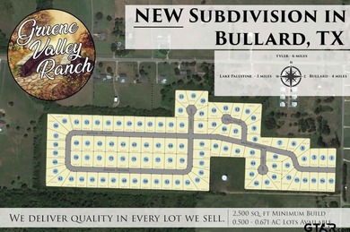 Lake Palestine Lot For Sale in Bullard Texas