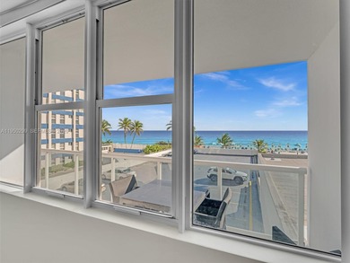 Oceanfront corner residence offering direct ocean views from the