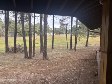 Fantastic golf course location home. Cedar siding and rock