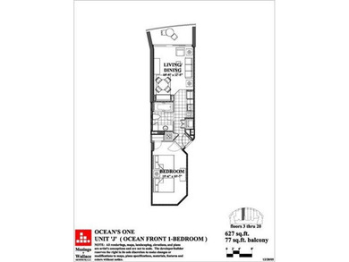 TRUE 1BR/1BA direct oceanfront condo at Oceans One Resort