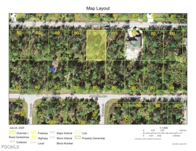 Port Charlotte Waterway Lakes Area Lot For Sale in Port Charlotte Florida