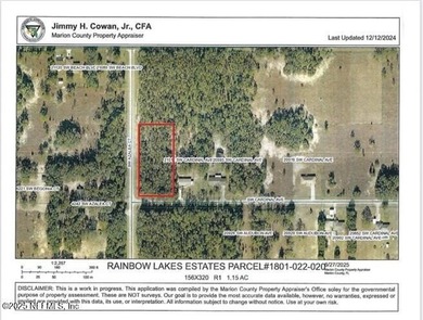 Bonable Lake Lot For Sale in Ocala Florida