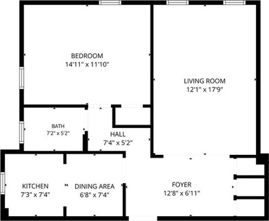 Why rent when you can own? Bright and spacious 1-bedroom co-op - photo 2
