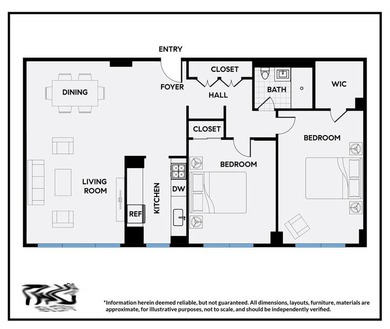 Spacious 2-Bedroom Residence at The Trump Village West - photo 7
