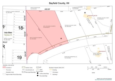 Moon Lake - Bayfield County Acreage For Sale in Iron River Wisconsin