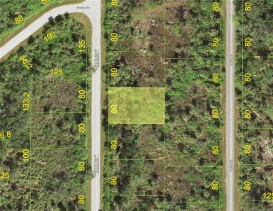 Port Charlotte Waterway Lakes Area Lot For Sale in Port Charlotte Florida