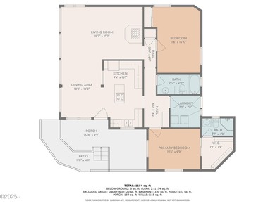 Ocean View 2 bedroom/2 bathroom home located in Depoe Bay, known - photo 3