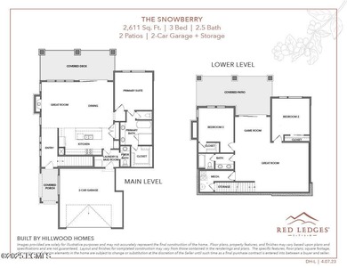 Red Ledges has partnered with Hillwood Homes to create their - photo 1