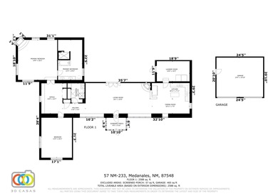 HUGE PRICE REDUCTION. A beautiful 2,588 square foot adobe home
