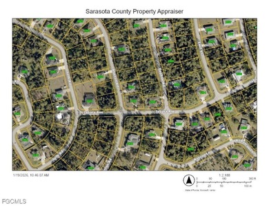 Northport Waterway Lakes and Canals Lot For Sale in North Port Florida