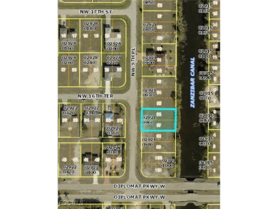 Cape Coral Lakes Area Lot For Sale in Cape Coral Florida