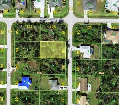 Port Charlotte Waterway Area Lot For Sale in Port Charlotte Florida